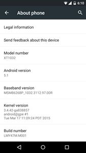 Fotografía - [OTA Descargar] Moto G Google Play Edición OTA a Android 5.1 ha comenzado el despliegue de